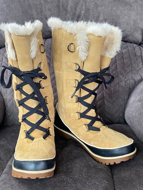 Sorel Shoes - Sorel Women's Tan Tivoli High NL2093 373 Waterproof Winter Boots Size US 9